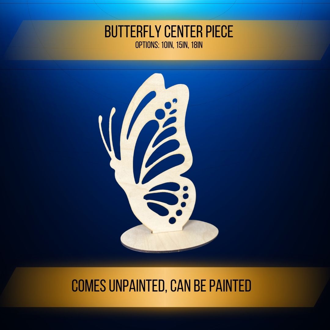 Butterfly centerpieces for party and theme parties.  Backdrops and party rental equipment companies.