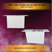 Thumbnail for Treat Bar Foldable Shelves and LED Lights Treat and candy cart for party rental business and weddings.