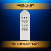 Thumbnail for Candy Dispenser wall party prop and backdrop party equipment for rental companies and equipment company. 