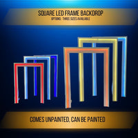 Thumbnail for LED Square arch Backdrop.  Mulitple Sizes available.  Party Props and Backdrop rental companies.  Great for Ballons