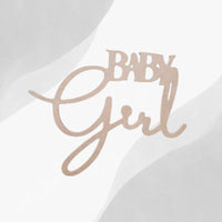 Thumbnail for Baby Girl Wall sign for parties and backdrops.  Great Party Rental Decor Props and Equipment.