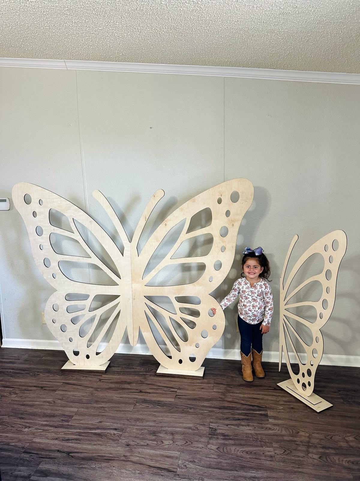 5ft x 5ft Foldable Butterfly